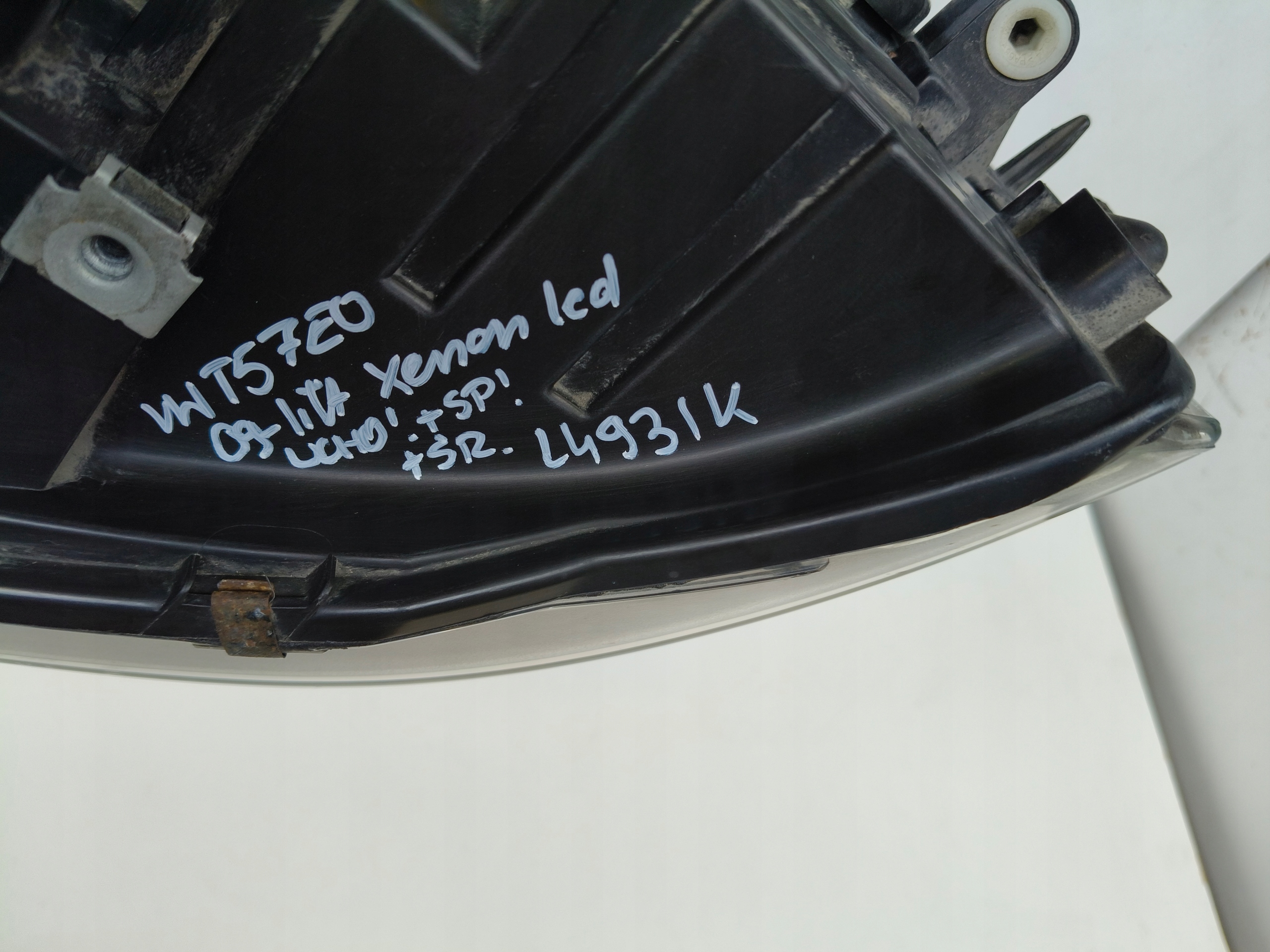 light left REFLEKTOR VW T5 7E 7E0 09-15 LIFT XENON LED