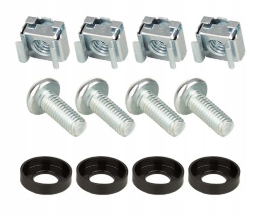 Stojak RACK 19" 2U, Czarny Statyw Rack Stalflex Producent Stalflex