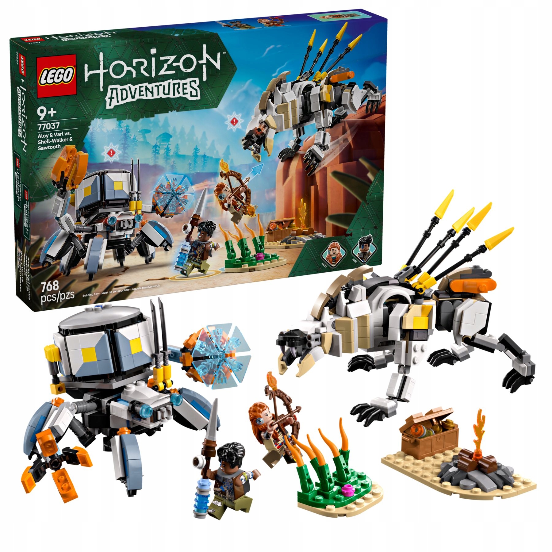 Lego 77037 Ostatní – Aloy a Varl versus krabolez a brouk