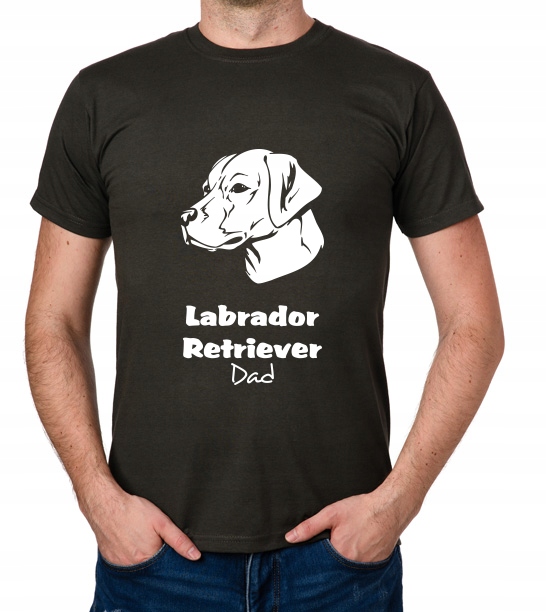 

koszulka Labrador Retriever Dad prezent