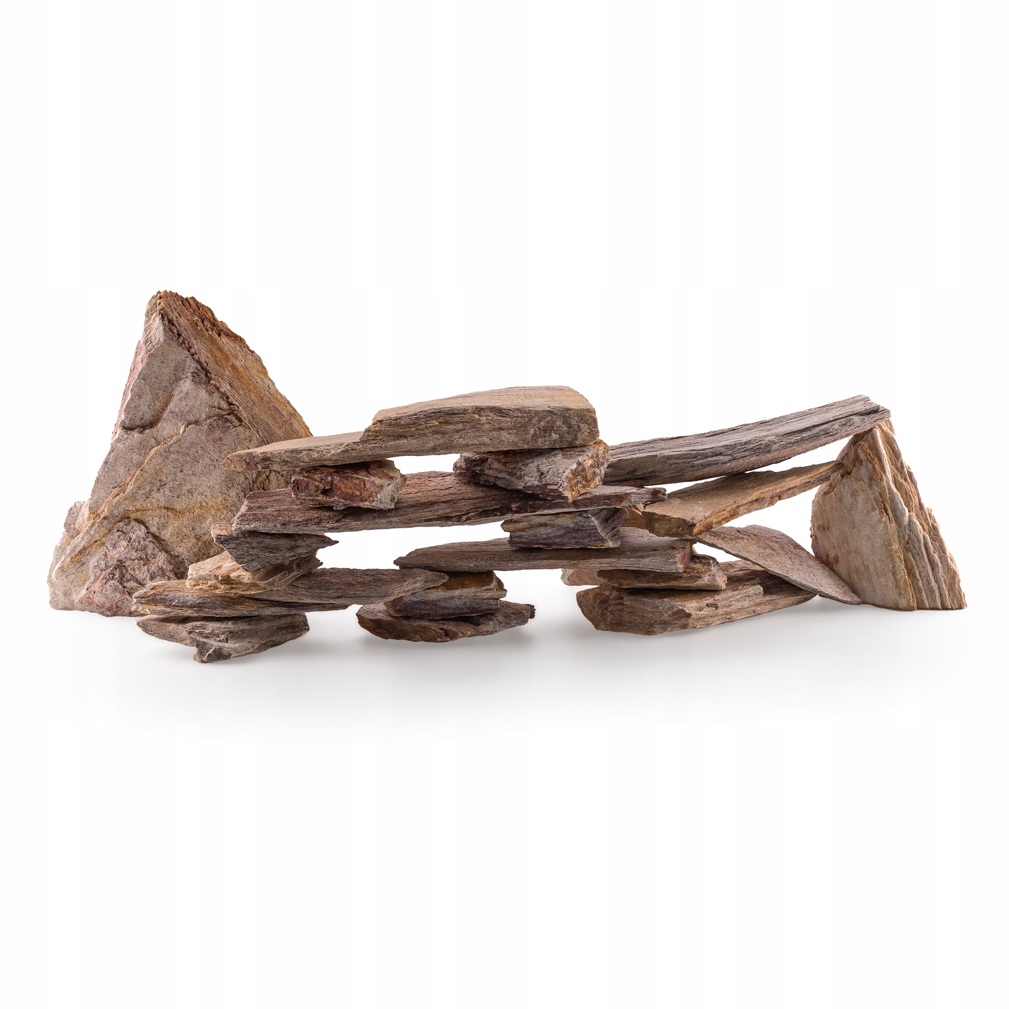 24kg sada skal pro akvárium, barevná břidlice