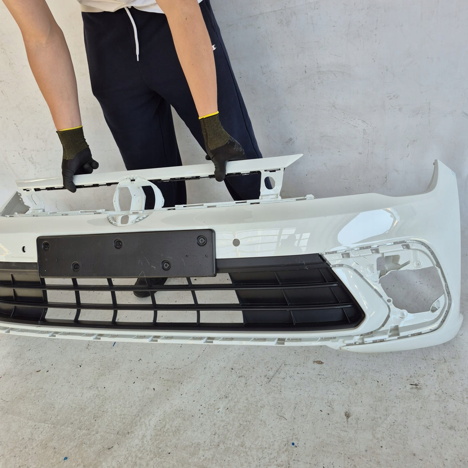 VW POLO VI 6 2G LIFT 21-> bumper front front PDC