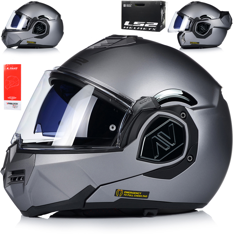 Motocyklová Prilba LS2 FF906 Advant Solid Čeľusťová Pinlock