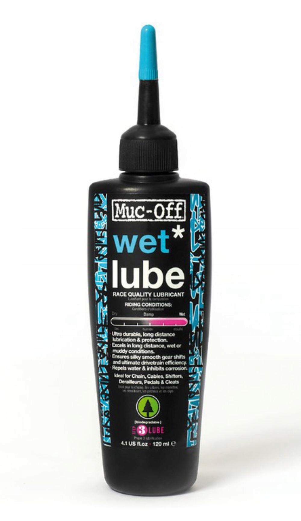 Smar do łańcucha Muc-Off Bio Wet Lube 120ml