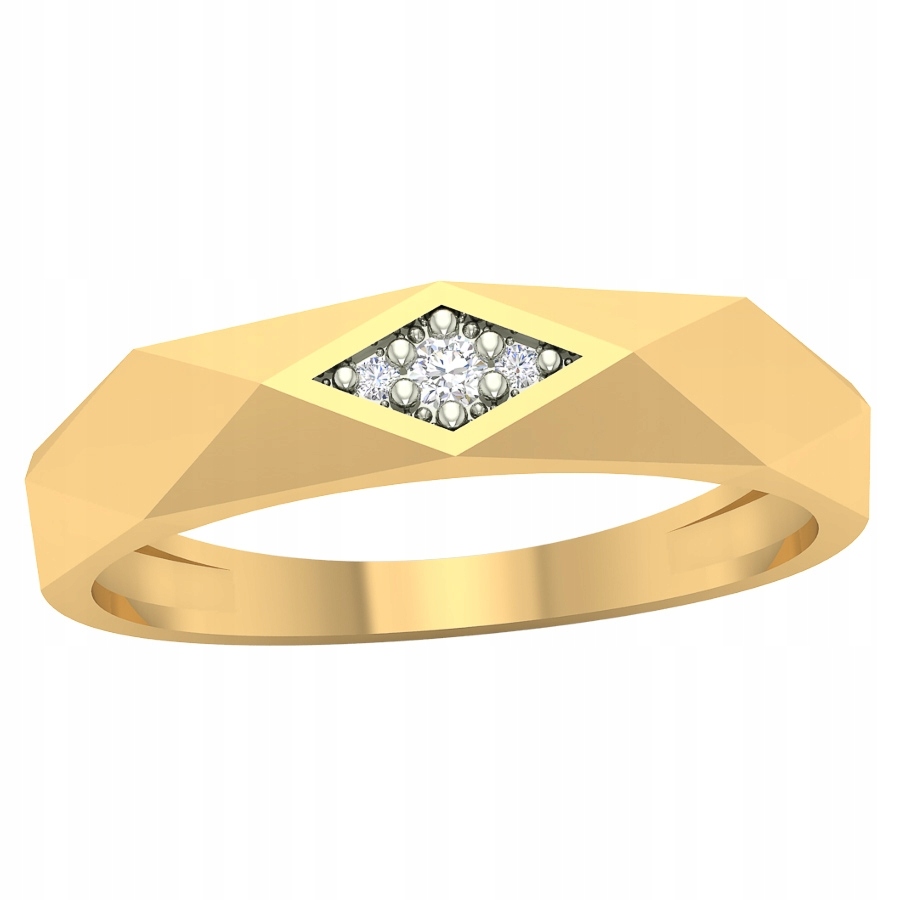 Zlatý Prstýnek, Fazetovaný, Průměr 585