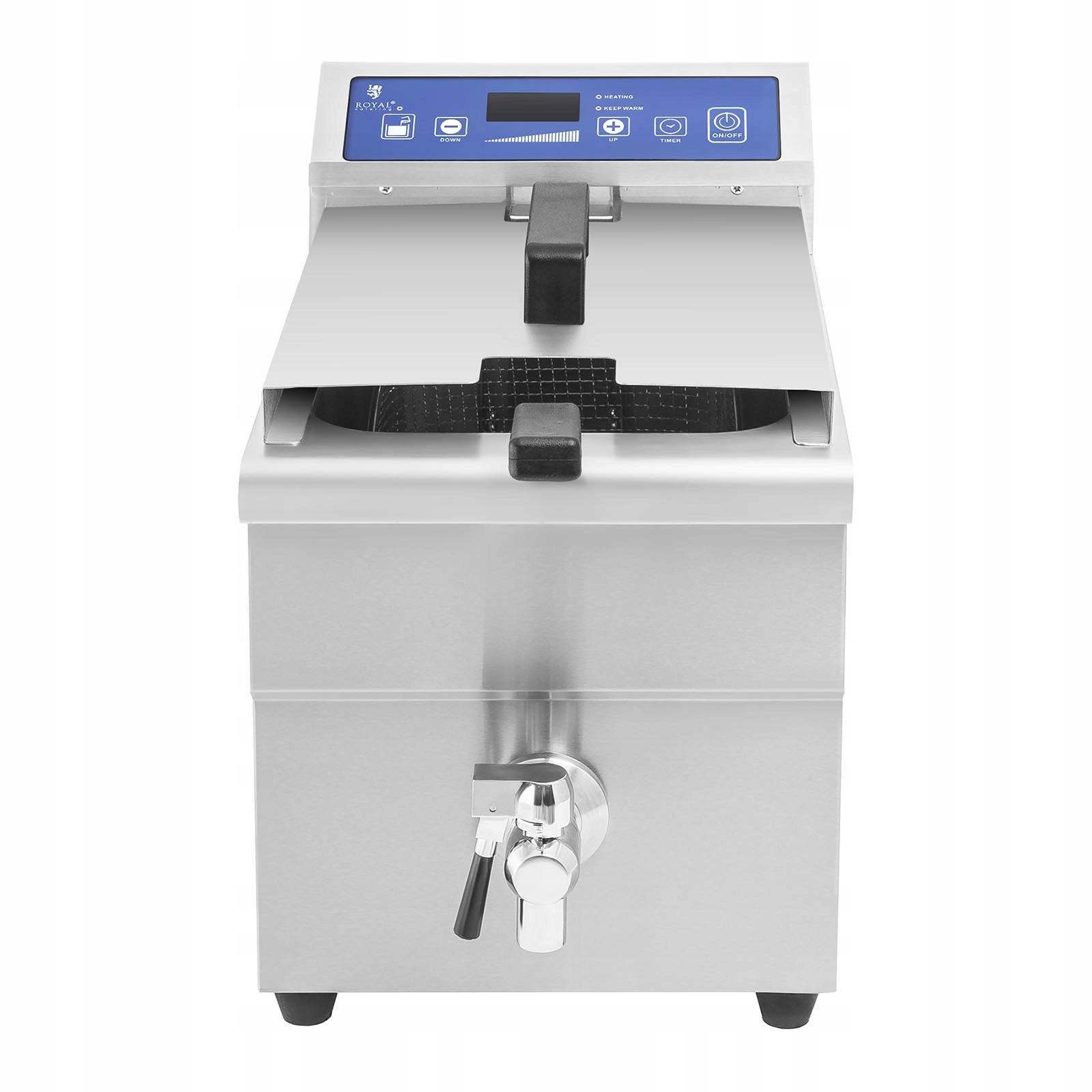 Jednokomorová fritéza Royal Catering RCIF-10EB 10 l 3500 W