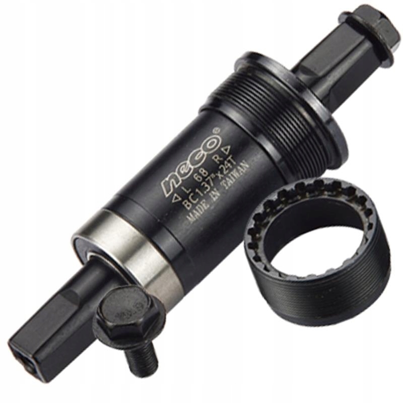 SUPORT NECO COMPACT NAKRĘTKI STALOWE 122,5 MM BSA 68mm, na kwadrat