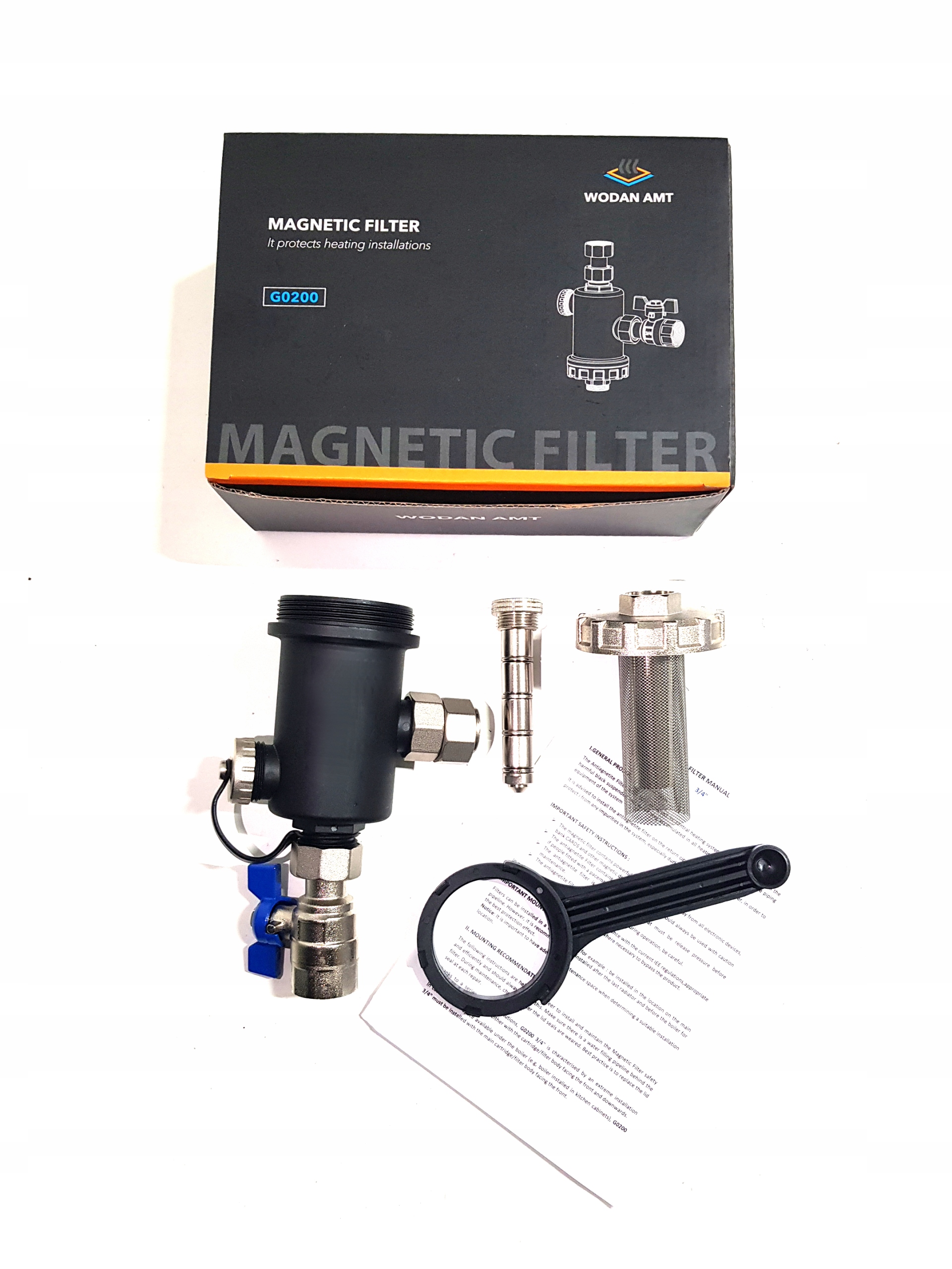 

Filtr Magnetyczny Separator Zanieczyszczeń 3/4