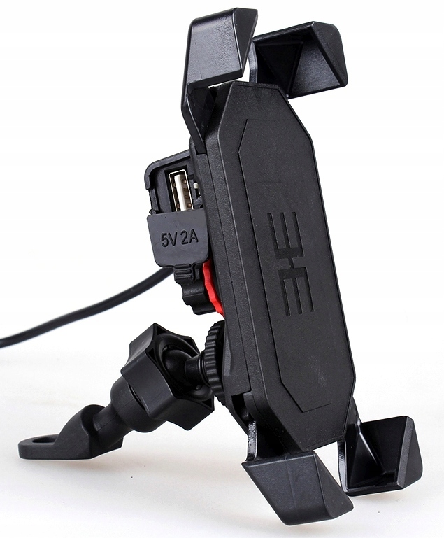 

Motocyklowy Uchwyt Na Telefon Ładowarka Usb 2A