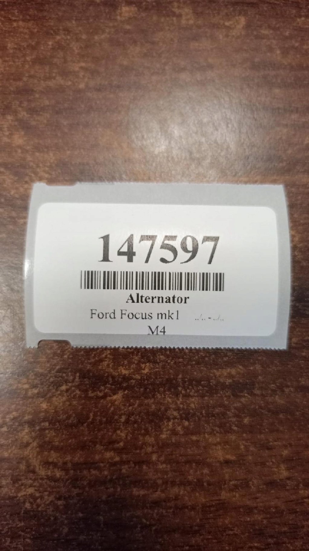 FORD FOCUS MK1 1.8 D ALTERNATOR 98AB10300JF