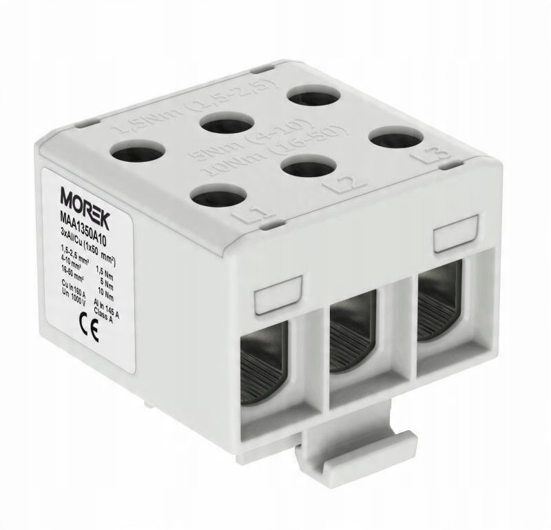 

Złączka szynowa OTL50-3x 3x1xAl/Cu 1,5-50