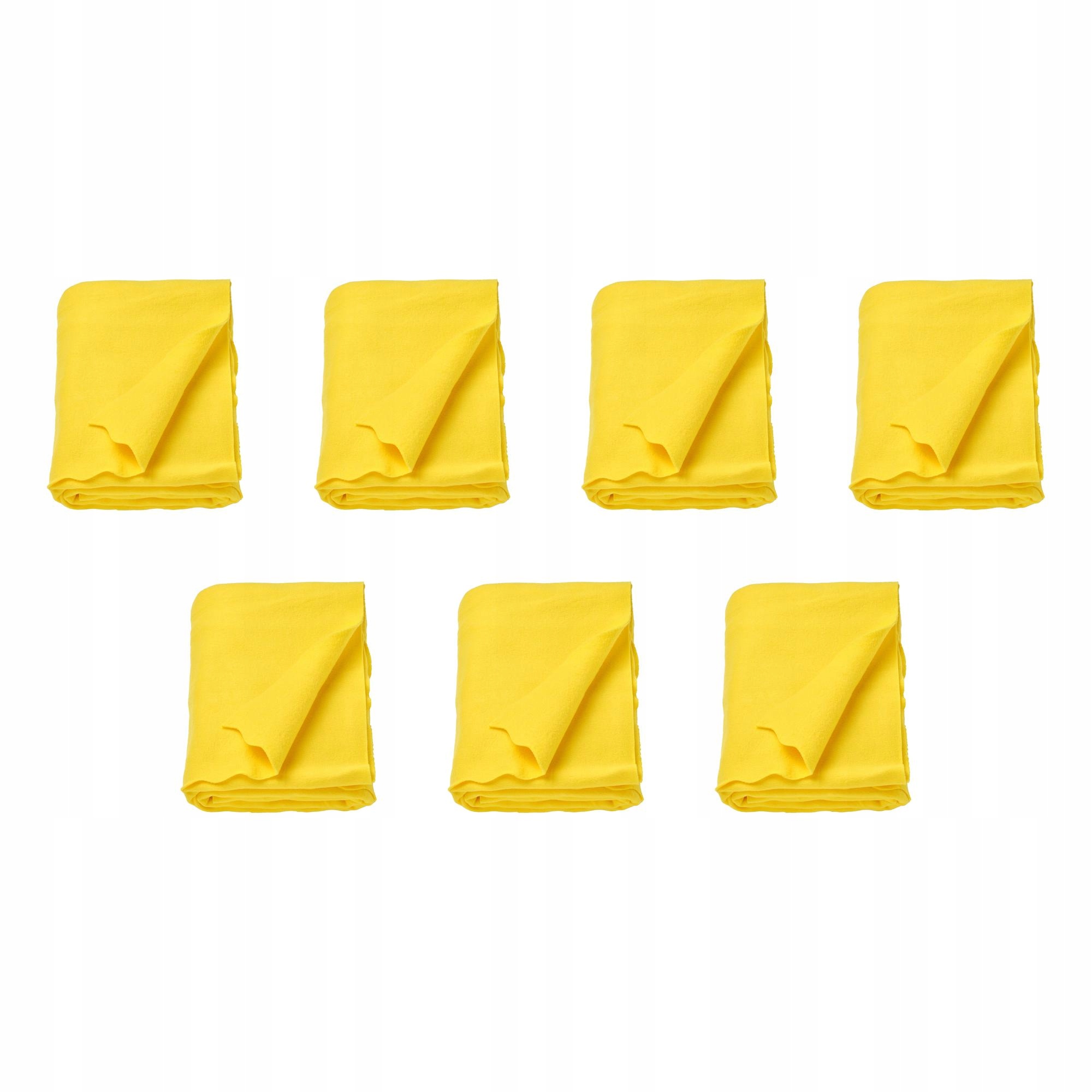 7 ks Daggkapor pléd zářivě žlutý 130 x 170 cm