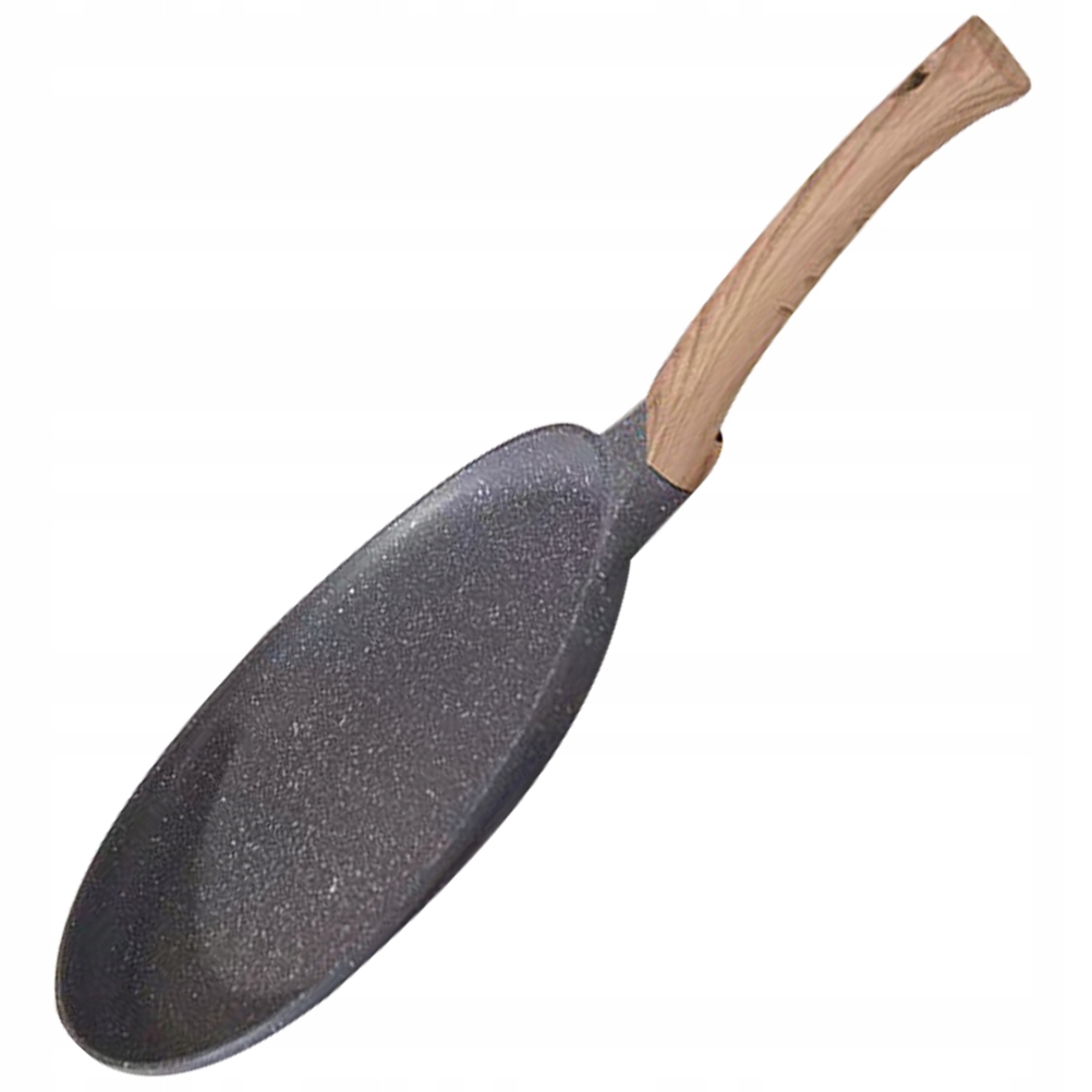 PATELNIA PŁASKA NIEPRZYLEPNA KREP SMAŻENIE MIESZAJ GOTOWANIE Rodzaj inny