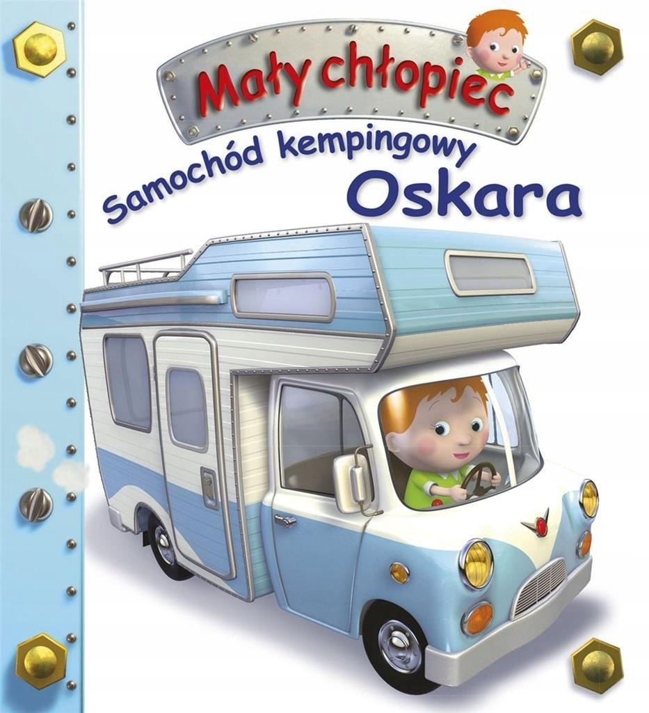 Samochód Kempingowy Oskara. Mały Chłopiec