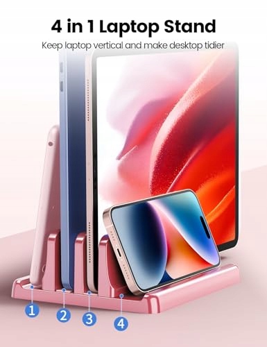 VAYDEER Stojak Na Laptop 4w1 Regulowany Kompatybilny Z MacBook i iPad — miniatura 2