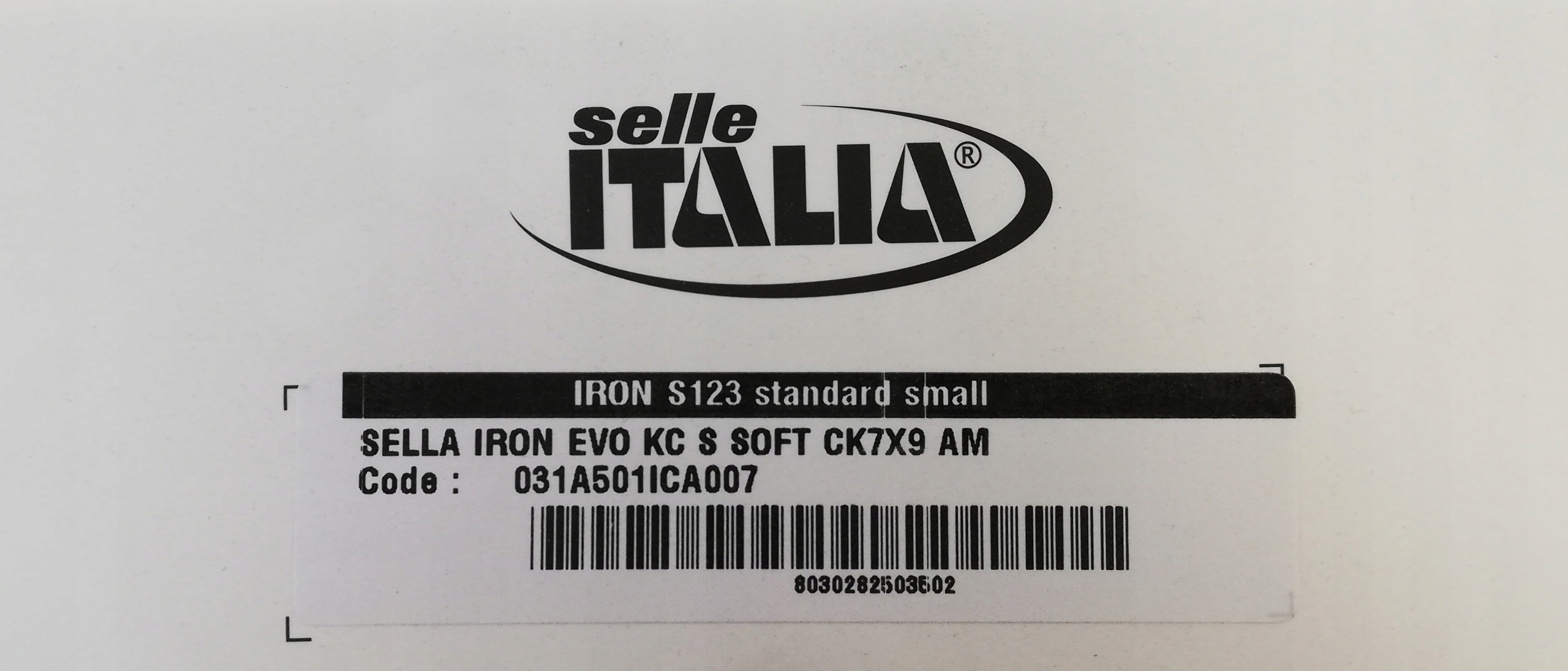 Siodełko rowerowe SELLE ITALIA Iron Evo Kit Carbon Model Iron Evo