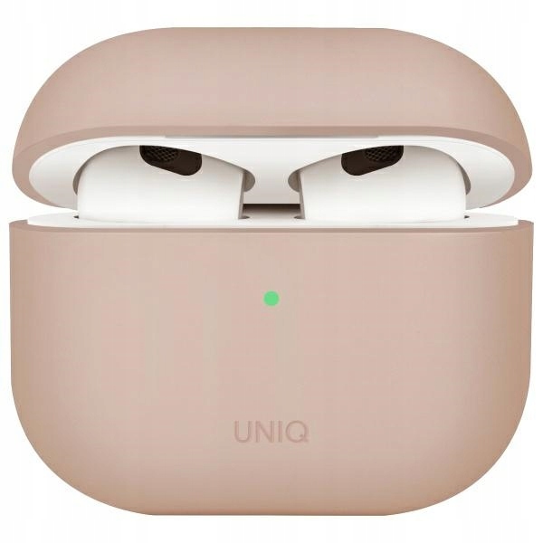 Uniq pouzdro Lino AirPods 4 Silicone růžové/pink blush