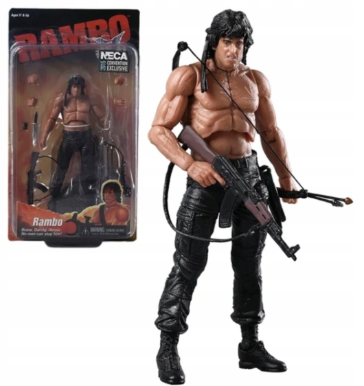Figurka John Rambo První krev Sylvester Stallone 19 Cm pohyblivá