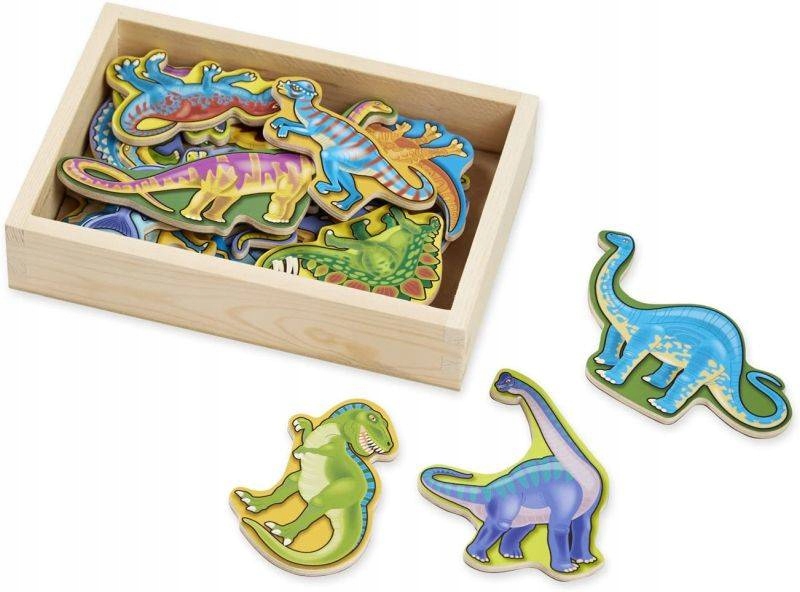 

Magnesy Dinozaury Drewniane 20 el Melissa and Doug
