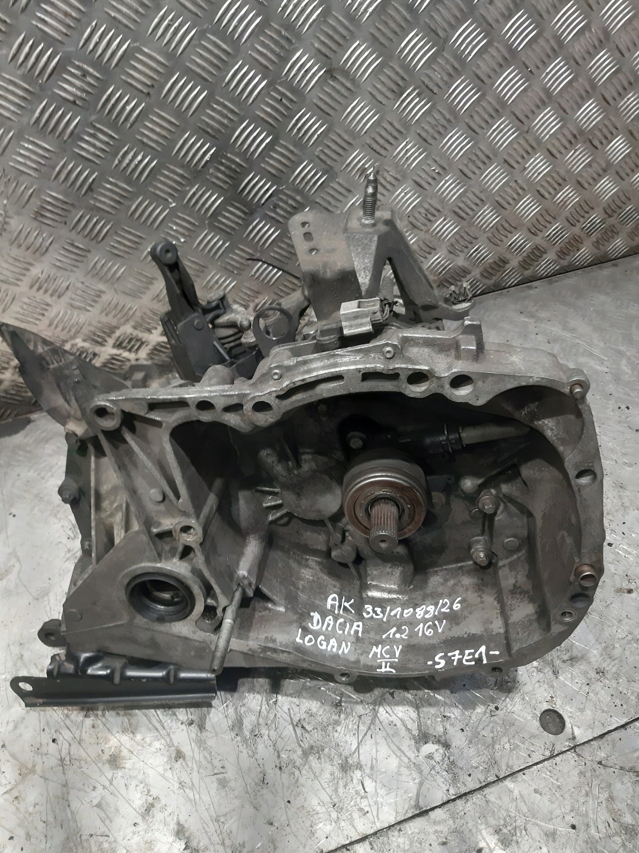 gearbox, DACIA LOGAN MCV II 13-17 1.2 16V 73KM 54kW JH3-360
