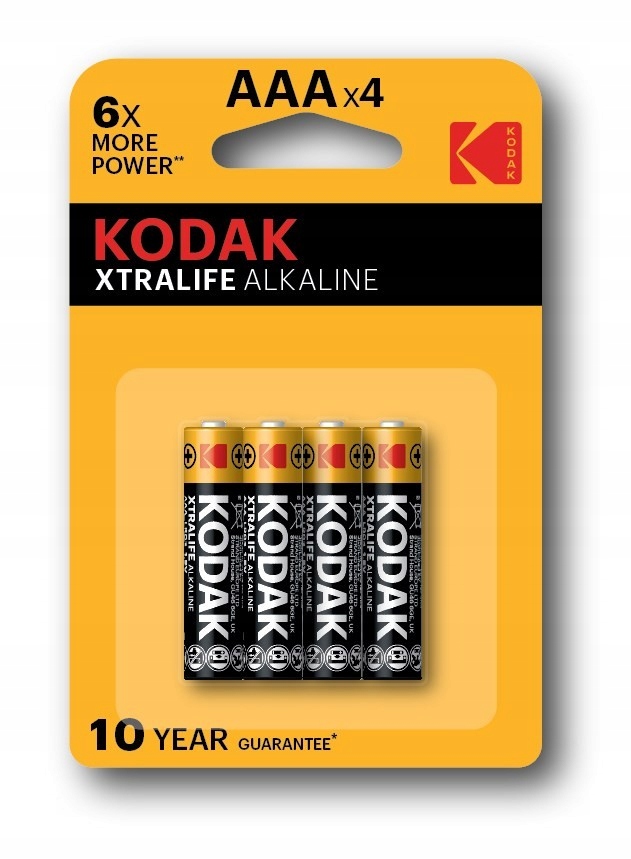 Kodak Baterie Alkaliczne Xtralife ALK.LR3 Blister [kpl 4SZT]