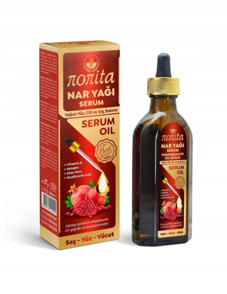 SERUM Z OLEJKIEM Z GRANATU 100% oryginalne Turcja Twarz Ciało Włosy 100ML