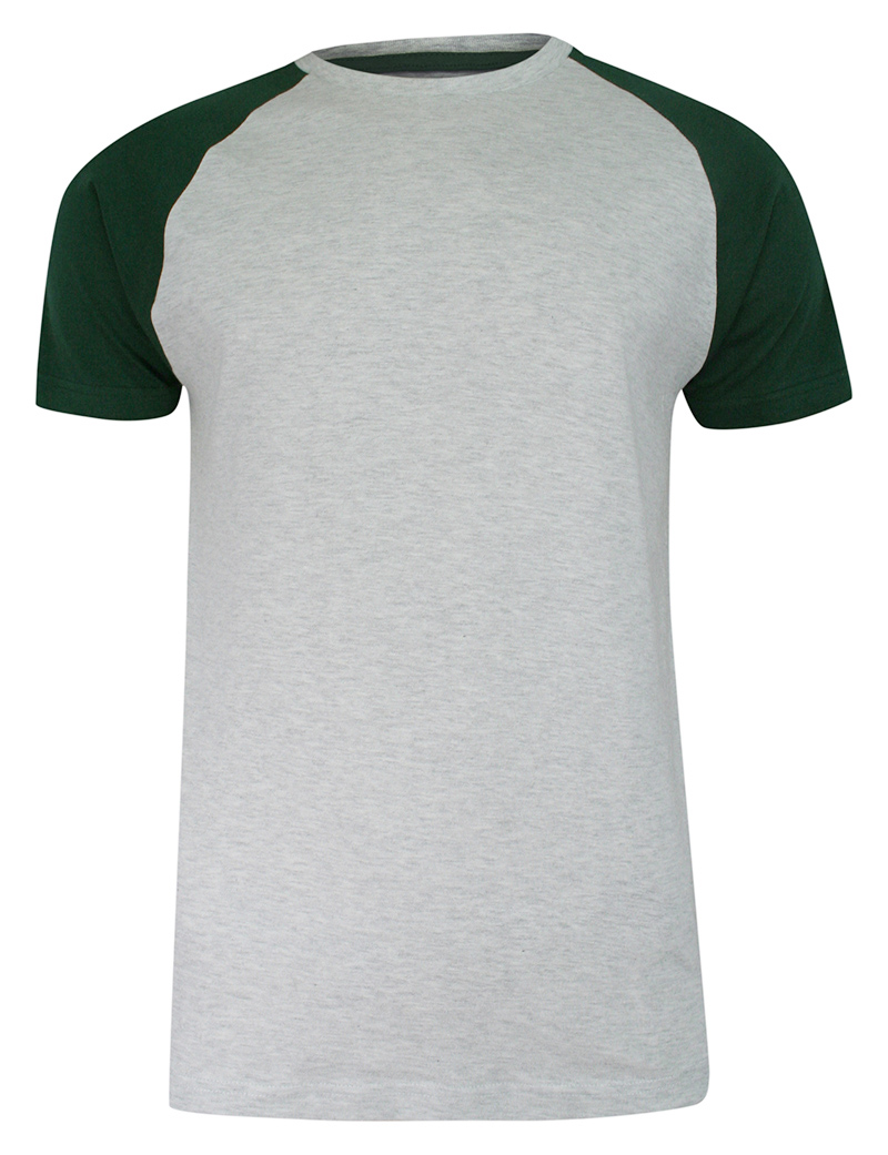 

Szaro-Zielony Męski T-shirt Brave Soul- XL