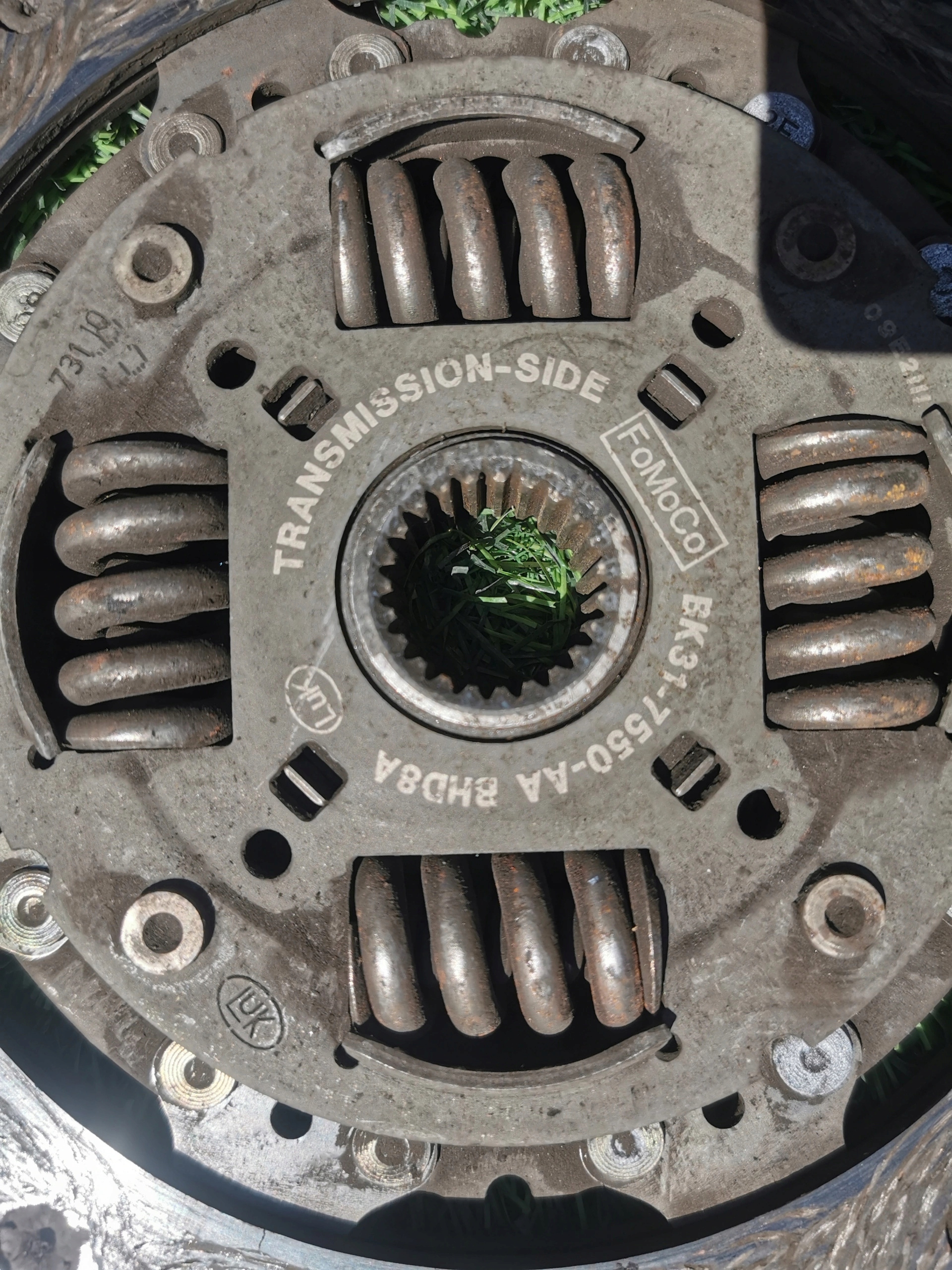 FORD TRANSIT MK8 2.2 clutch KOMPLET wheel flywheel BK31-7550-AA
