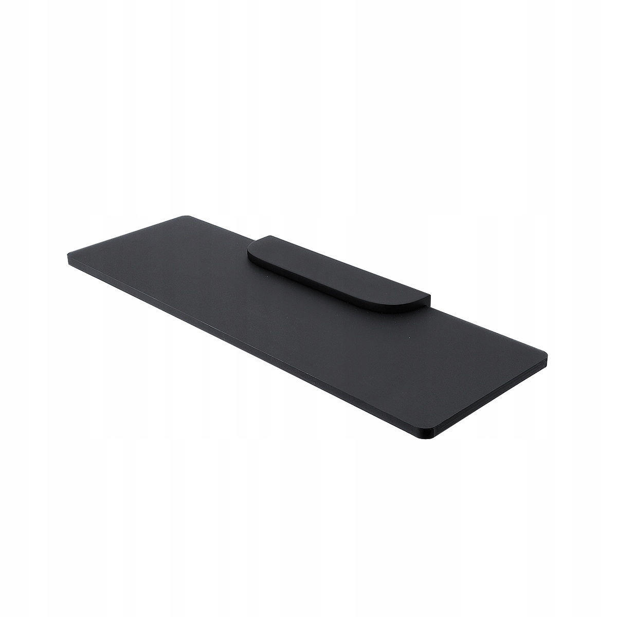 Nimco Nikau Čierna čierna polica do kúpeľne z plexiglass 40 cm Nkc X340-C-90