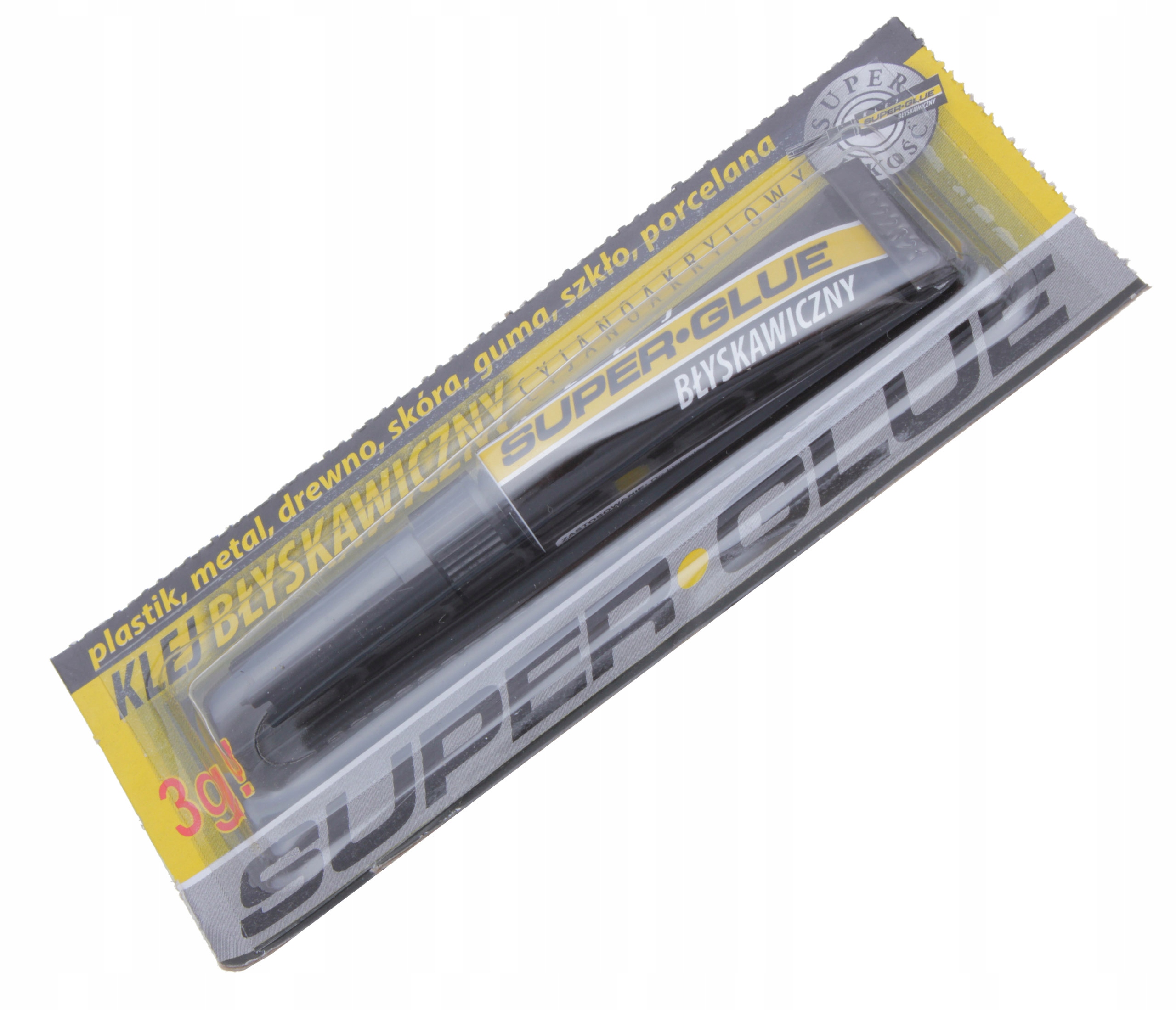

Mocny Klej Super Glue Skleja w 15 Sekund Kropelka