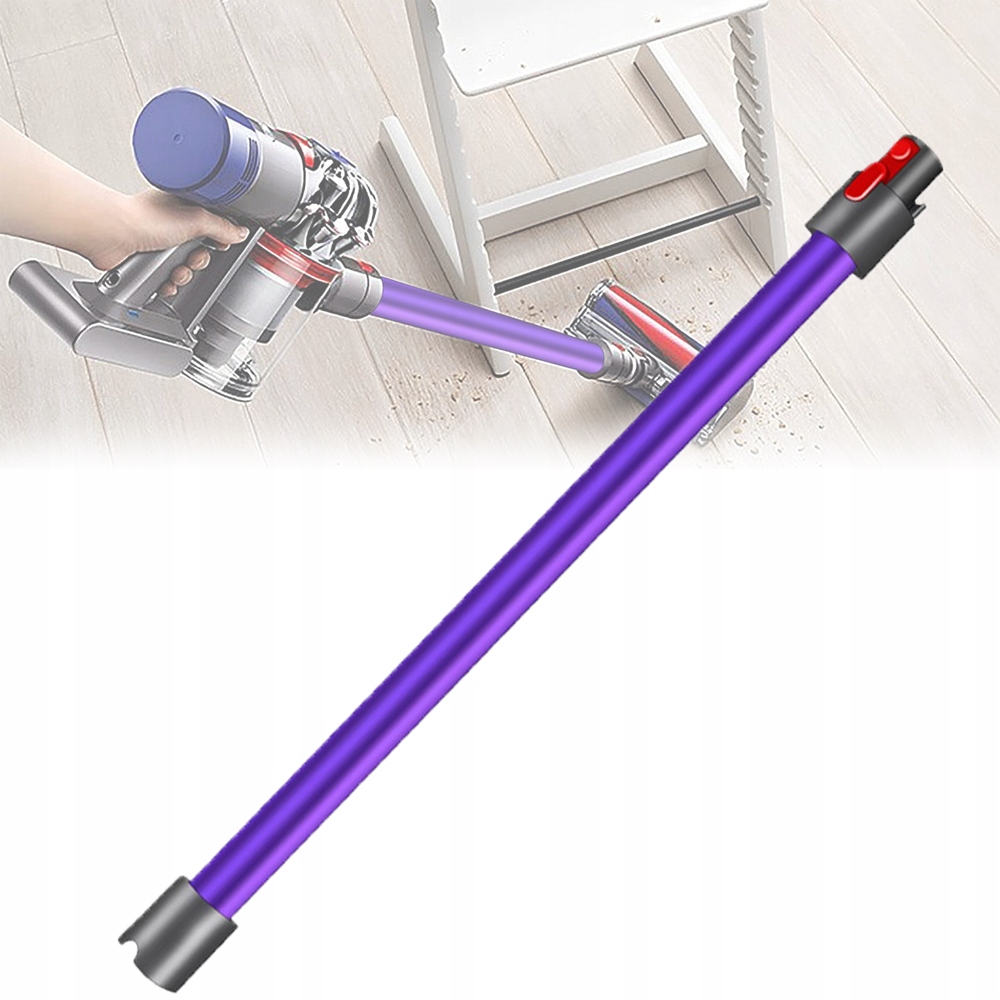 Rura Przedłużająca Fioletowy Aluminiowa Do Dyson V7 V8 V10 V11 73cm
