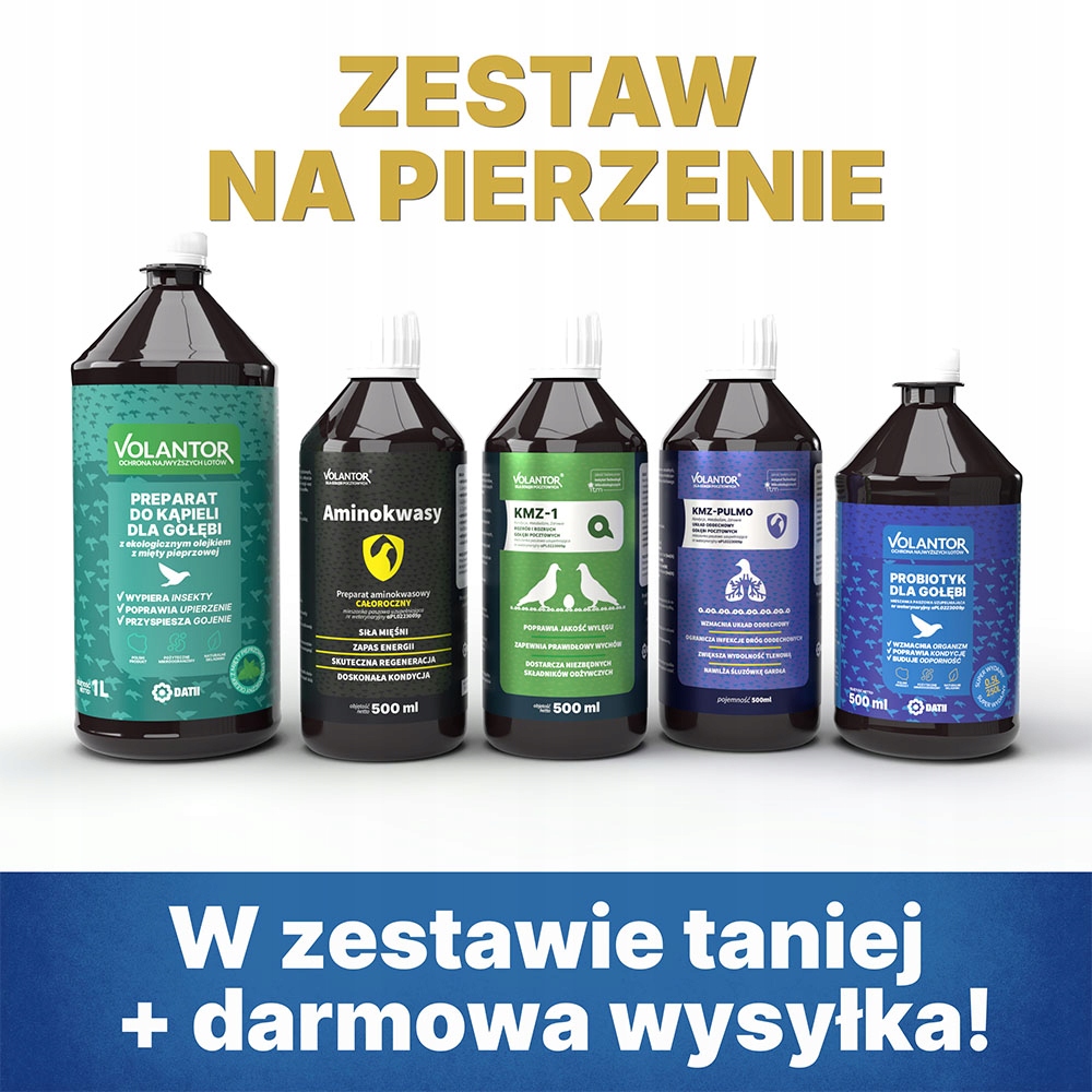 Sada 5 produktů Volantor – na prdění holubů