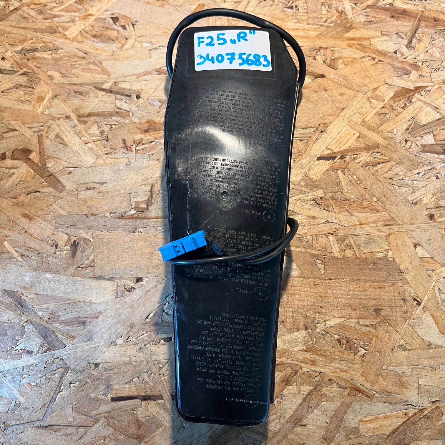 seat airbag right left BMW X3 F25