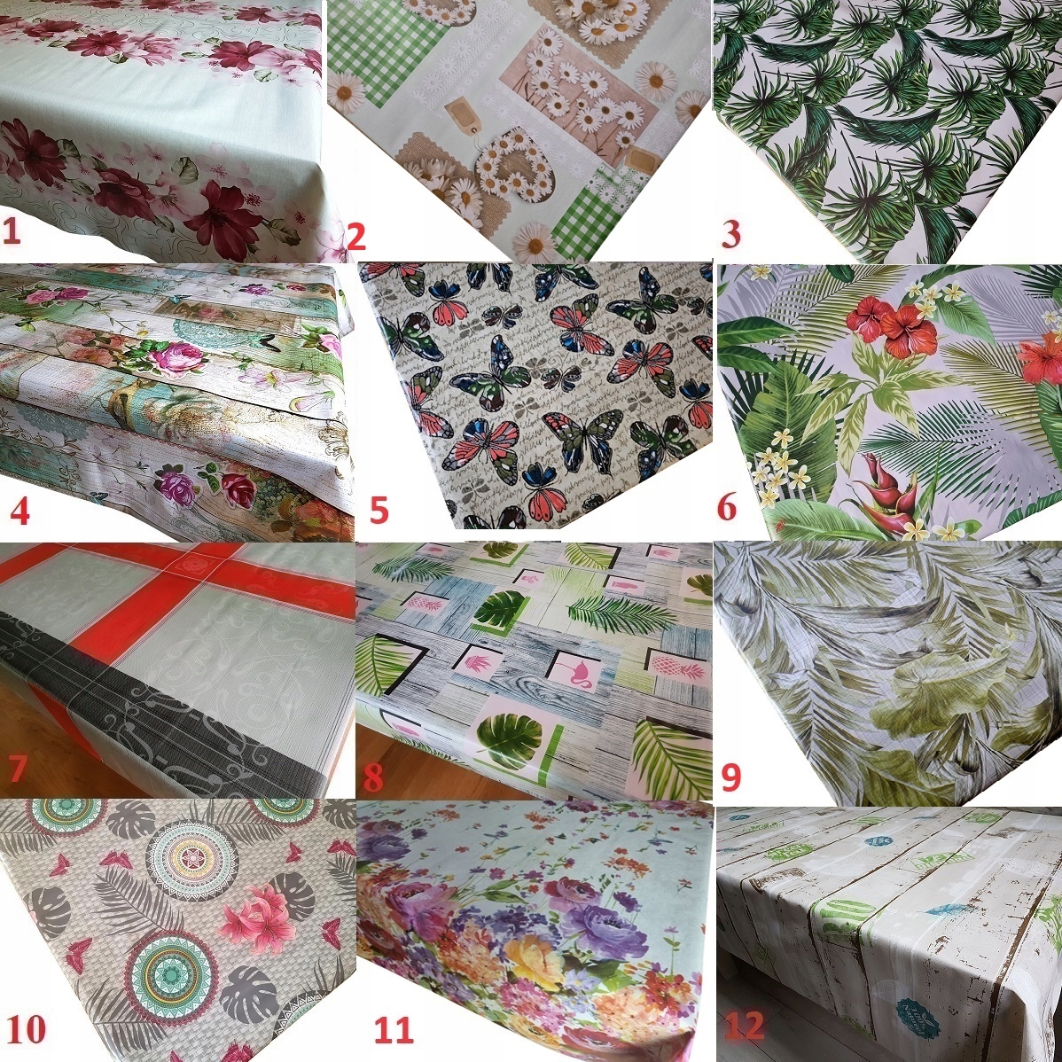 CERATA OBRUS DUŻY WYBÓR 156 WZORÓW 260x140 Marka inna