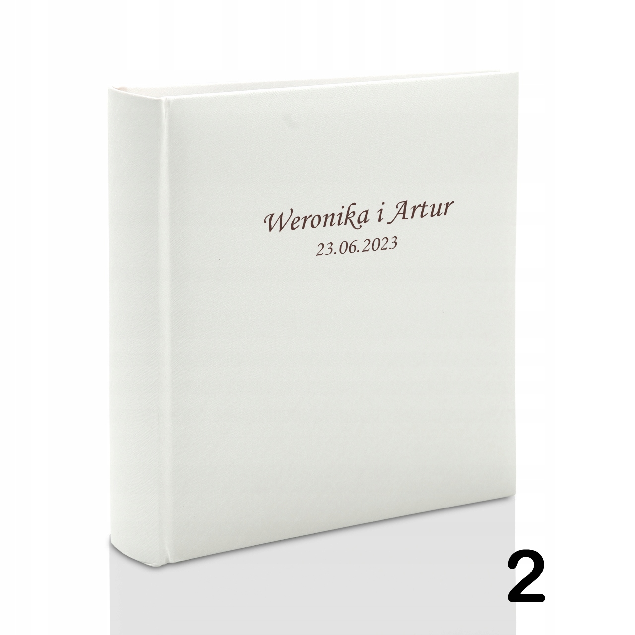 PERSONALIZOWANY ALBUM WSUWANY ŚLUB 200 ZDJĘĆ 10X15 Producent Poldom