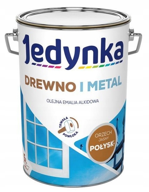 

Farba Do Drewna I Metalu Jedynka Orzech Jasny 0,36