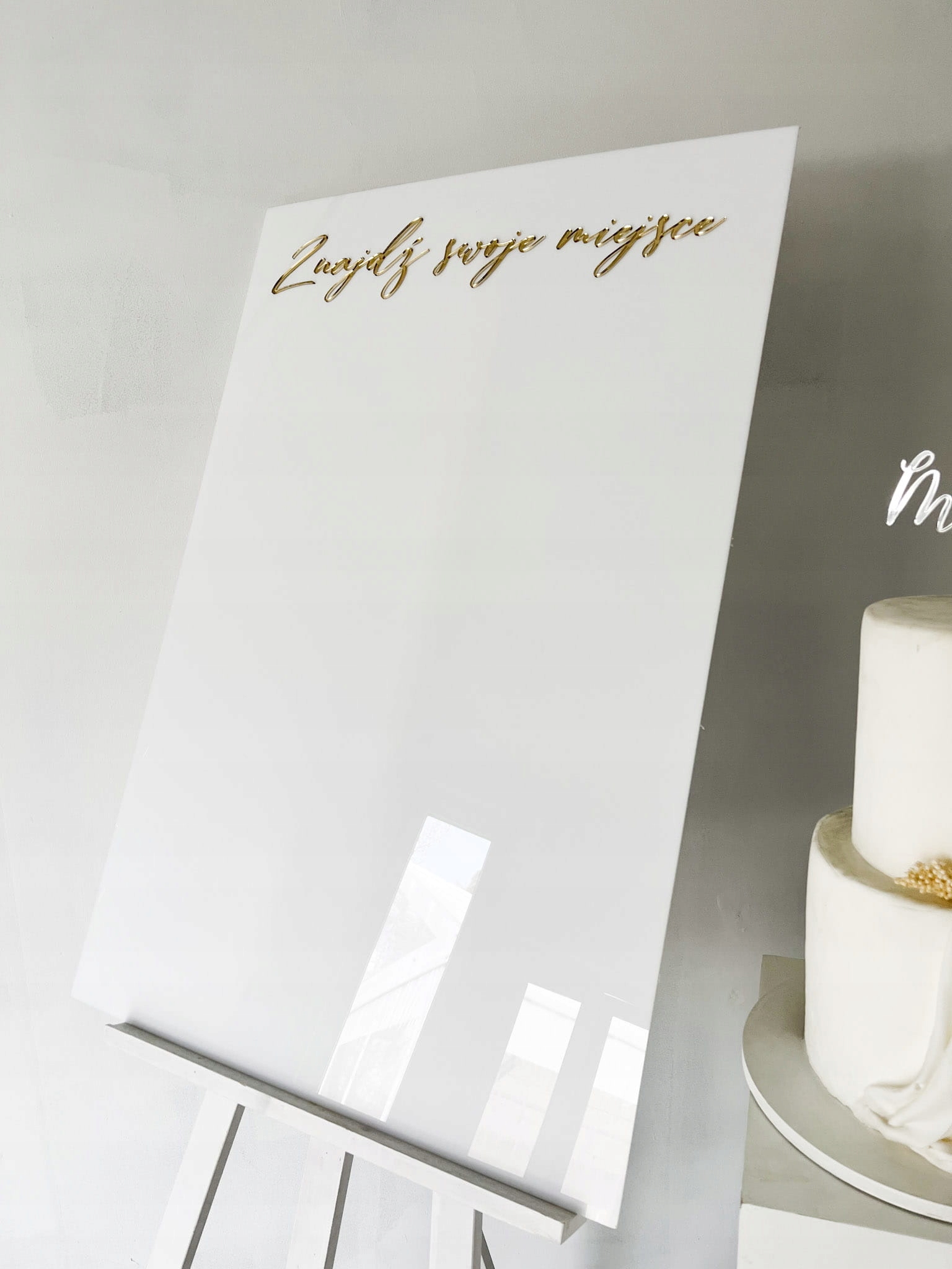 Podkład pod plan stołów glamour 120x90 cm