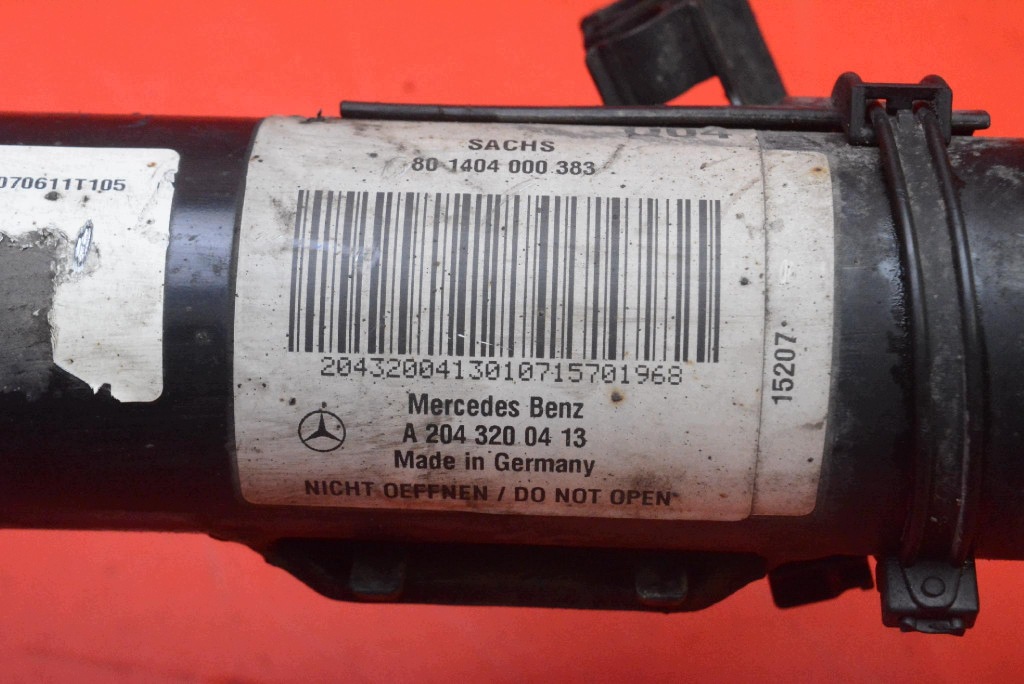 shock absorber left front A2043200413 MERCEDES C-KLASA W204 1.8 compressor; 07