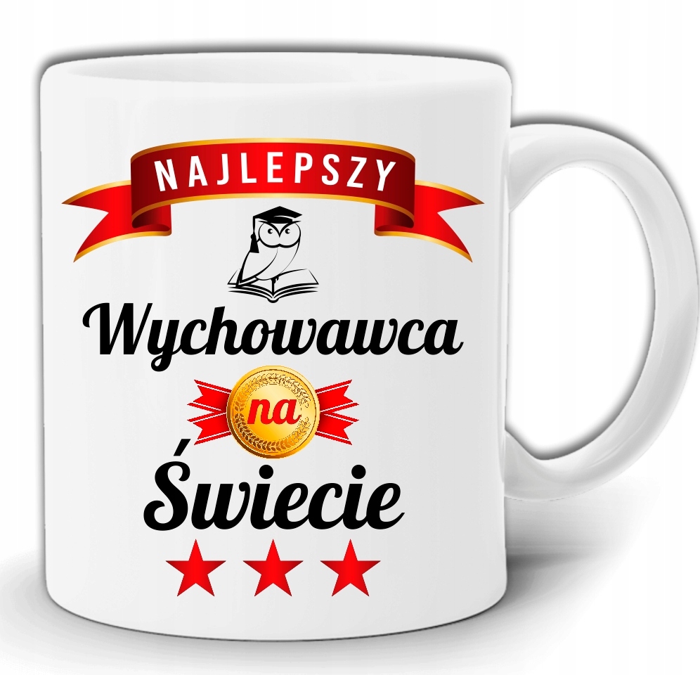 

Wychowawca Prezent Nauczyciela Kubek +pudełko GW31