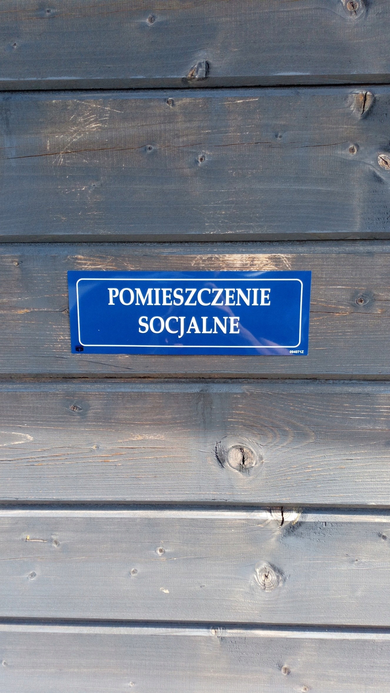 TABLICA NFORMACYJNA ''POMIESZCZENIE SOCJALNE'' Tematyka inna