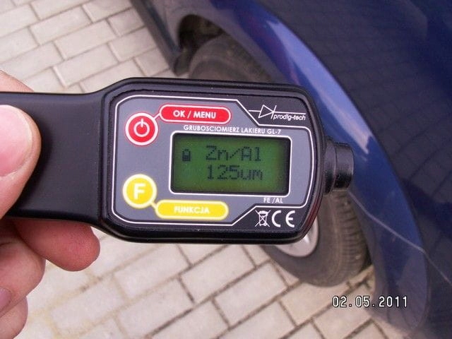 POLSKI MIERNIK GRUBOŚCI LAKIERU GL-7 PRO Fe ALU ! Kod producenta GL-7 PRO