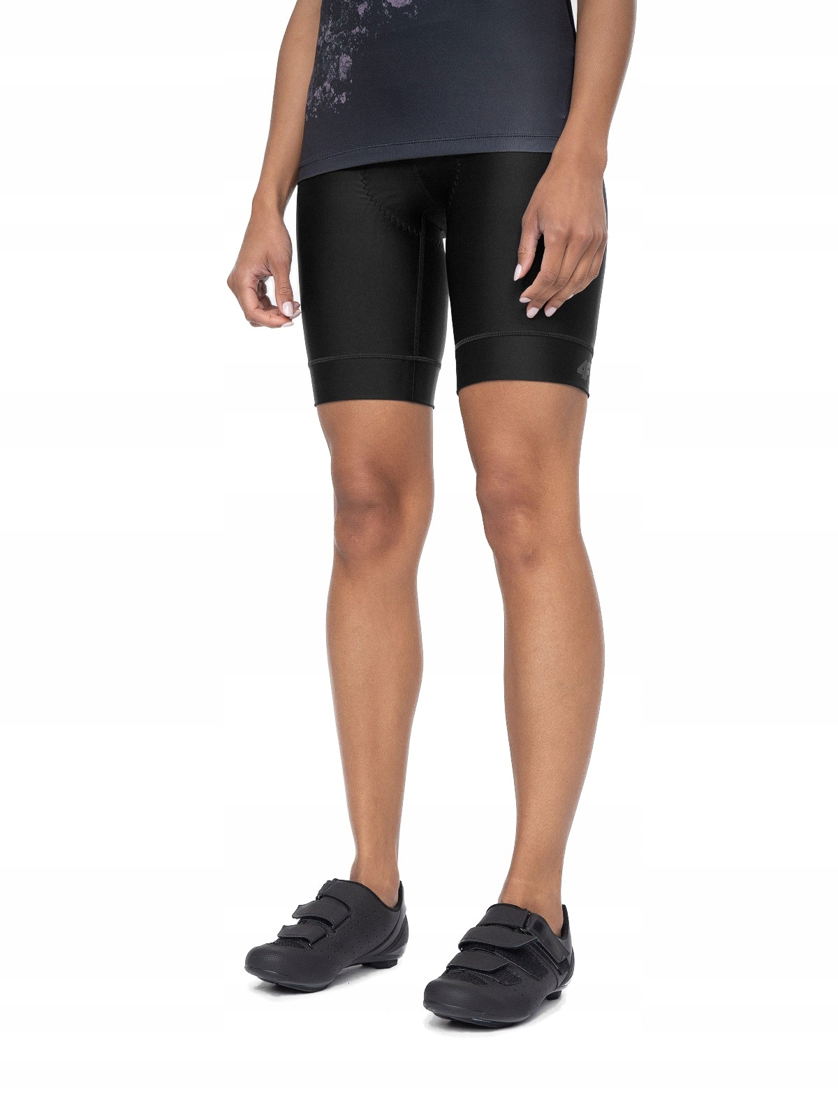 4F Spodenki Rowerowe Damskie 4FSS23TFSHF158-20S Głęboka Czerń XL