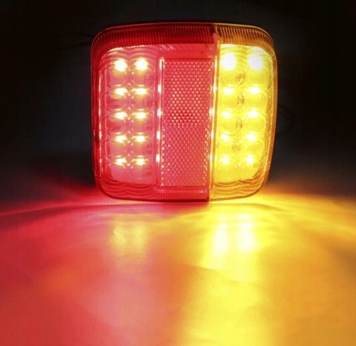 BEZPRZEWODOWE LAMPY NA PRZYCZEPĘ 20LED 12/24V 2SZT Marka bez marki