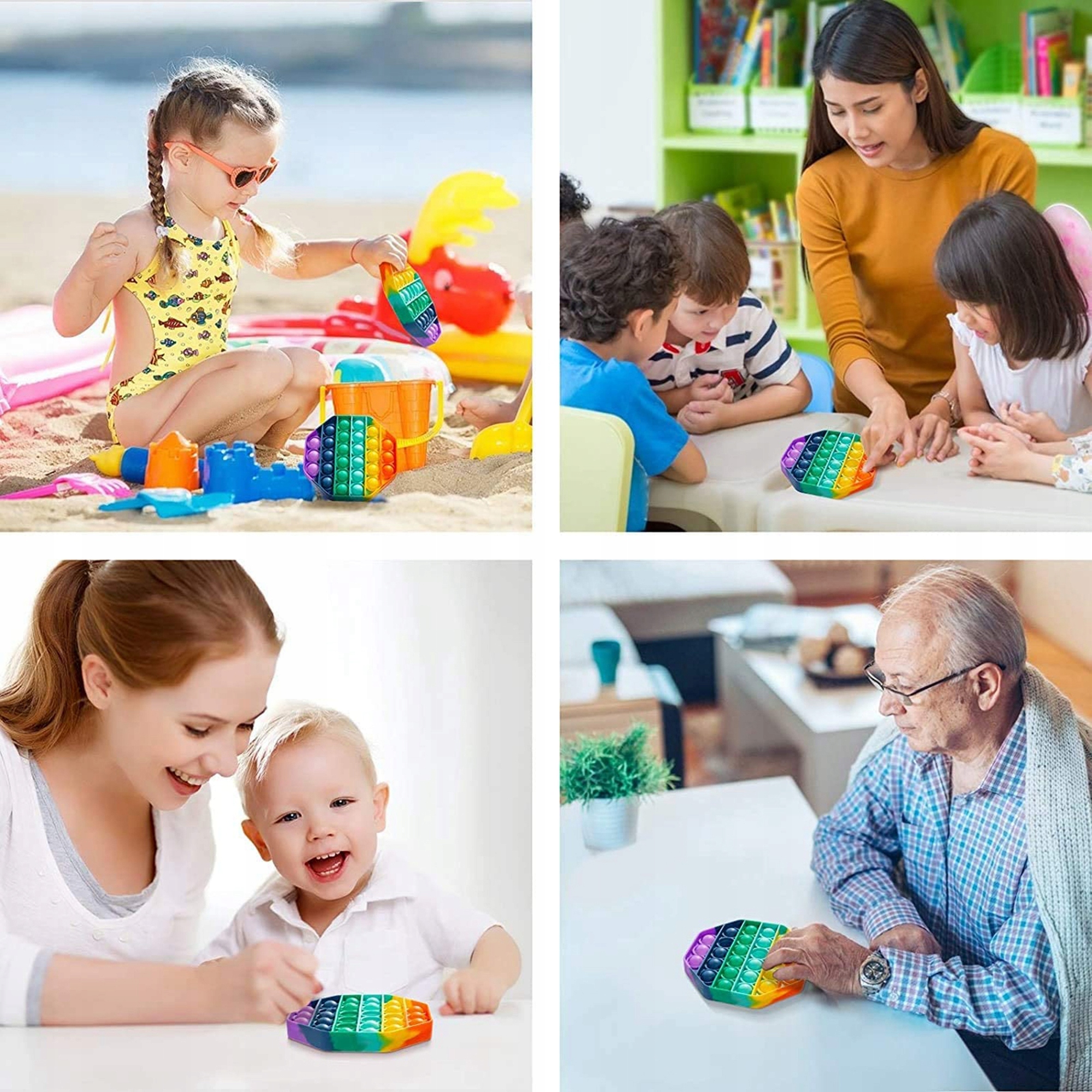 Push Bubble Pop It Zabawka Sensoryczna LÓD NA PAT. Marka inna