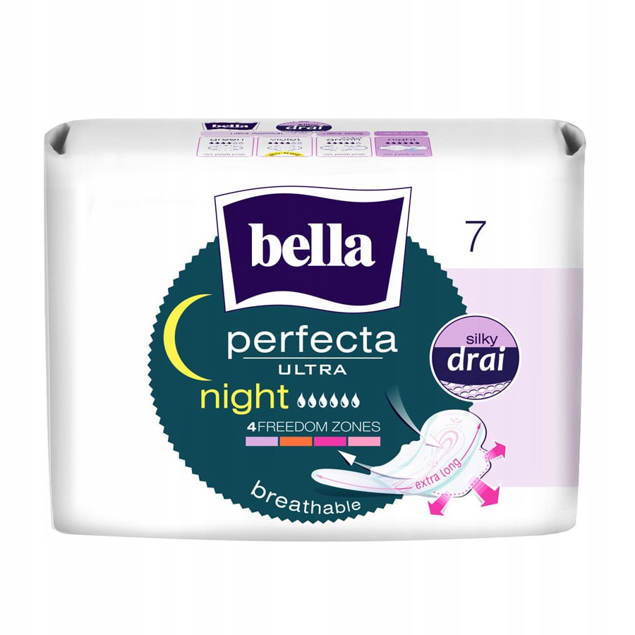 

Bella Perfecta Night Podpaski 7 Sztuk