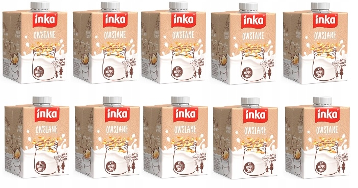10x 500ml Inka napój owsiany Zgrzewka