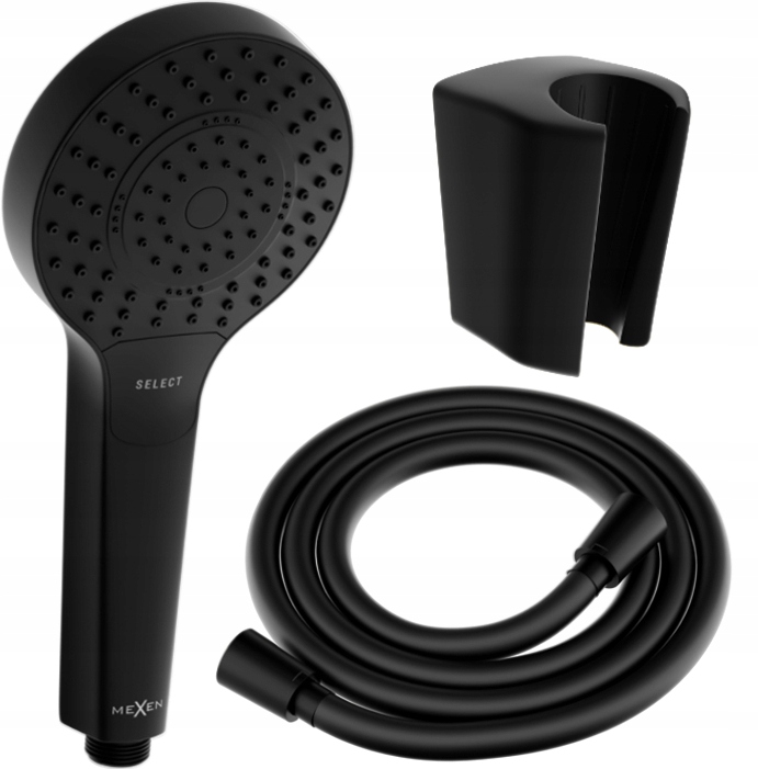 SPRCHOVÁ SÚPRAVA MEXEN SLÚCHADLO R-05 ČIERNA