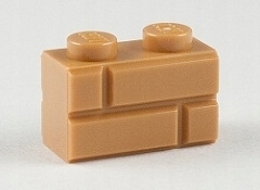

Lego Element Nougat Brick murek 10 szt 98283NOWY