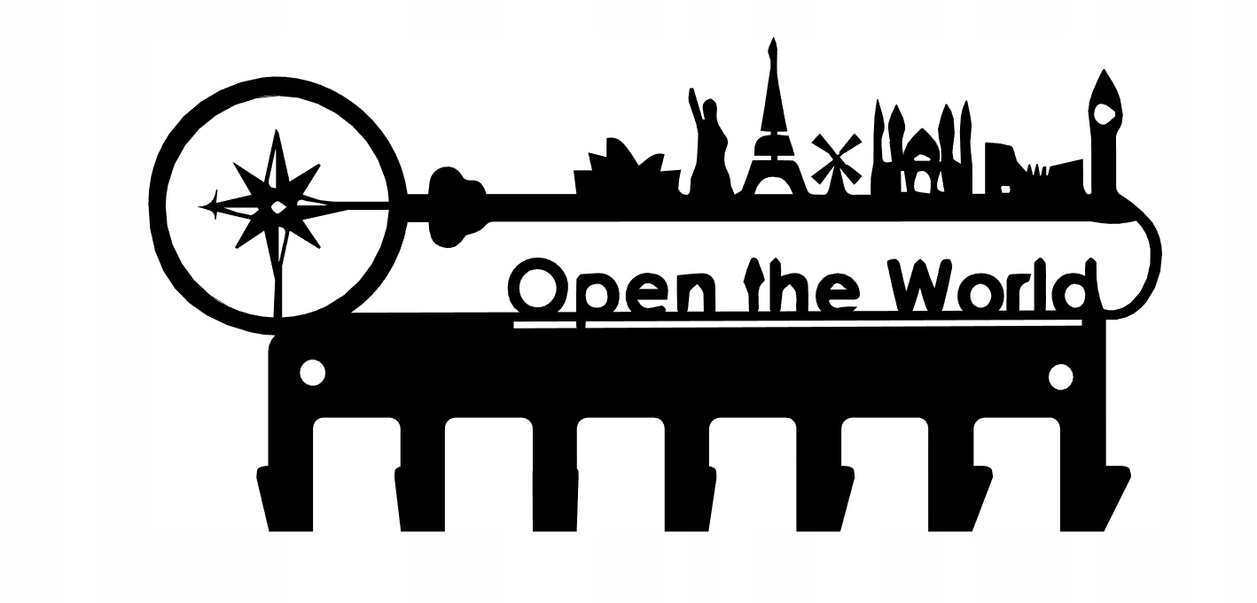 

Wieszak Na Klucze Open the World
