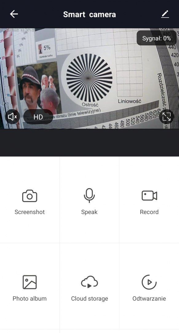 KAMERA TUYA MIKROFON GŁOŚNIK SMART H.264 Technologia IP
